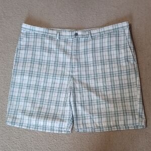 Haggar Mens Plaid Shorts